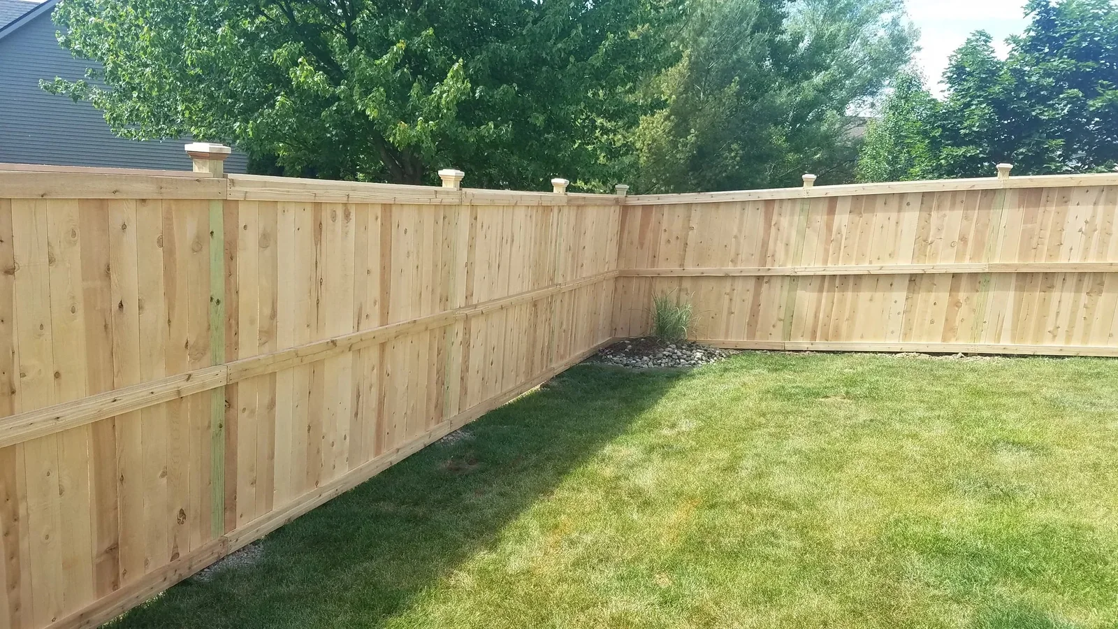 Fence installed by Sharper Image Fence